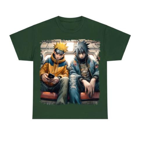 Narut0 And Sasukee Anime Character Unisex T-shirt,Crewneck,Hoodie,H-C-967