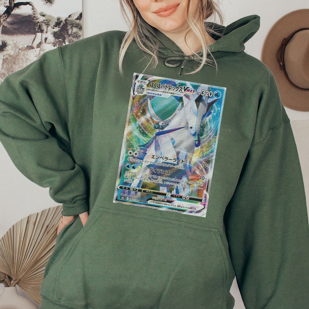 Personalized Fabric Trading Card Y4 Patch Suture Unisex Hoodie,Perfect Gift for Fans Friends,P-H-15