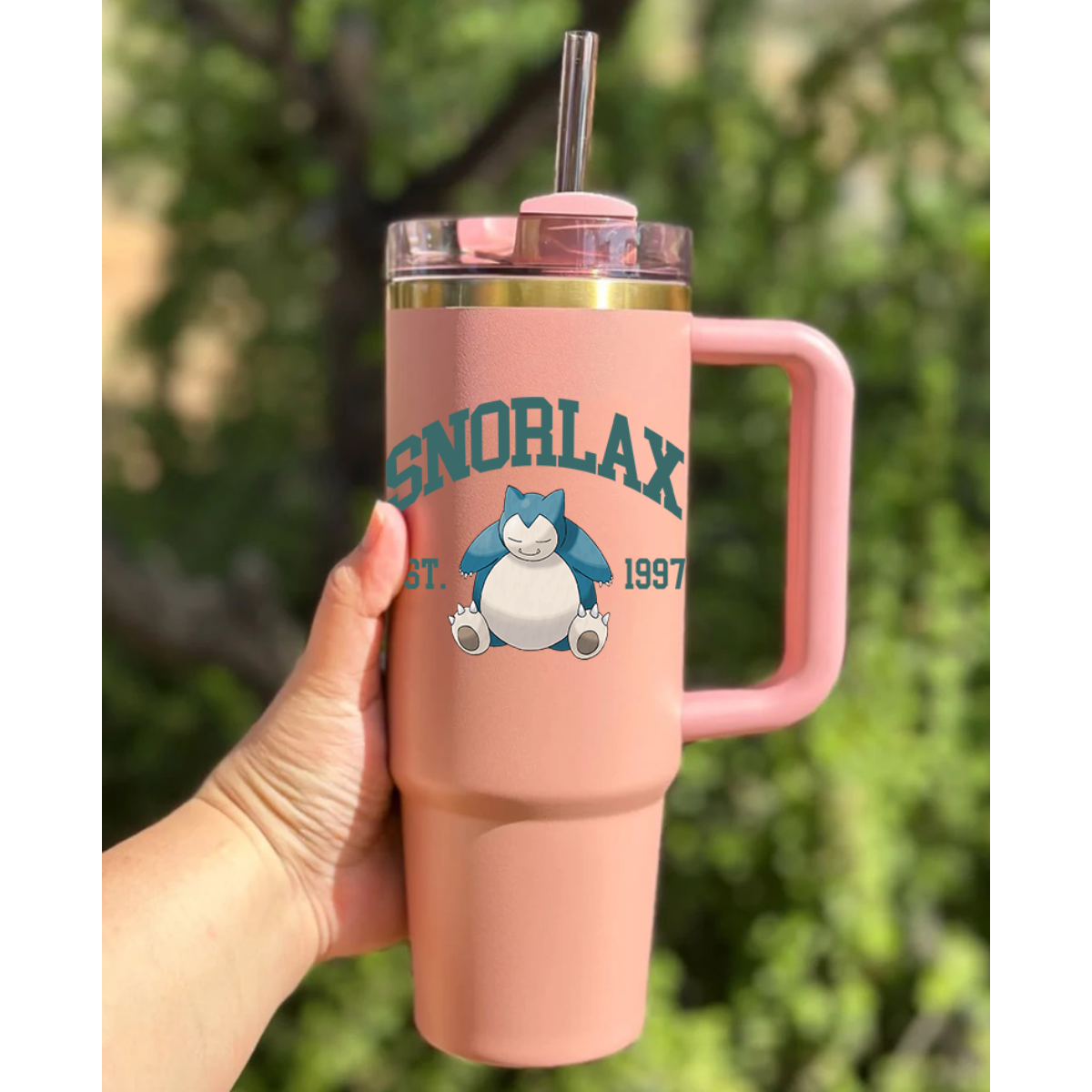Delicate and Cute Large Capacity Creature-themed Ice Boss Stainless Tumbler,40OZ Steel Tumbler Gift for Friends and Fans