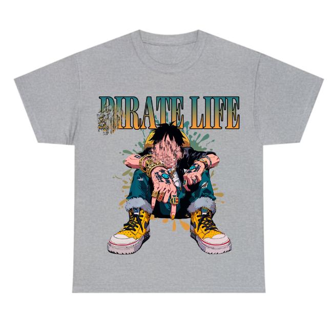 Luff Pjrate lifee Shirt Crewneck Hoodies,On3 Pjece Animee T-Shirt Gift,H-C-783