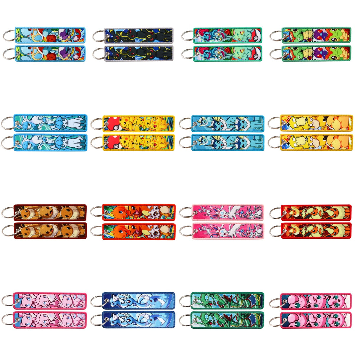 Embroidered Keychain – Cute Monster Pendant,Perfect Gift for Friends,005A