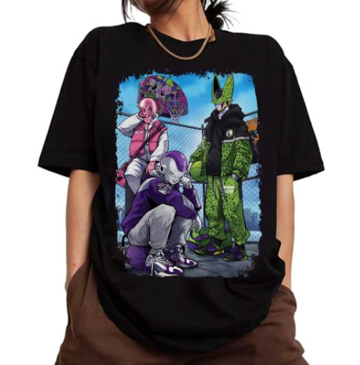 Sweat à capuche avec personnages d'horreur d'Halloween THUG LIFE, TS-C-103