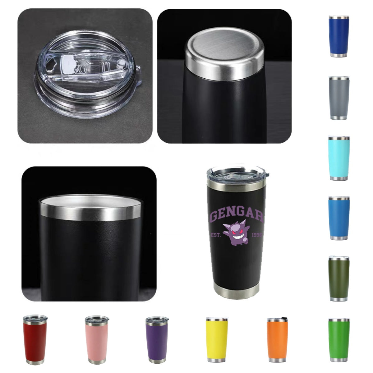 Delicate and Cute Large Capacity Creature-themed Water Cup,20OZ Home Coffee Mug Gift for Friends and Fans