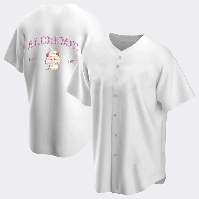 Alcremie Series Adorable Creatures Exquisite Embroidered T-Shirt,Crewneck,Hoodie,H-C-710