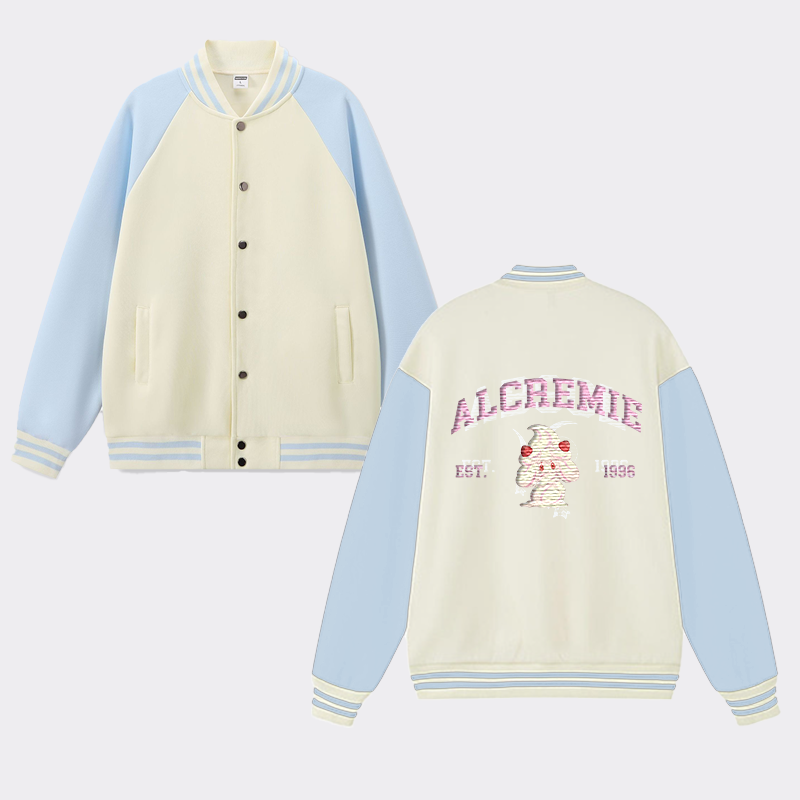 Alcremie Series Adorable Creatures Exquisite Embroidered T-Shirt,Crewneck,Hoodie,H-C-710