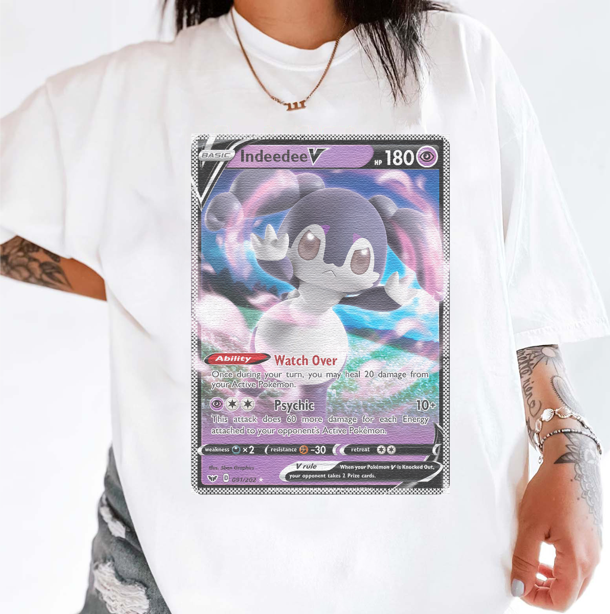 Personalized Fabric Trading Card D4 Patch Suture Unisex T-Shirt,Perfect Gift for Fans Friends,P-T-22