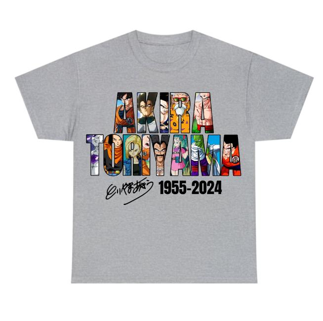 Akir4 Toriy4maa Dr4gonn B4lll Z RlP 40 Years 1984-2024 T-Shirt,Crewneck,Hoodie,H-C-800