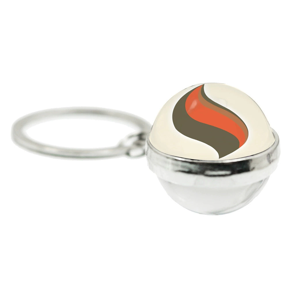 Mega Evolution 20MM Double-Sided Spherical Keychain,A Perfect Gift for Friends and Family,010