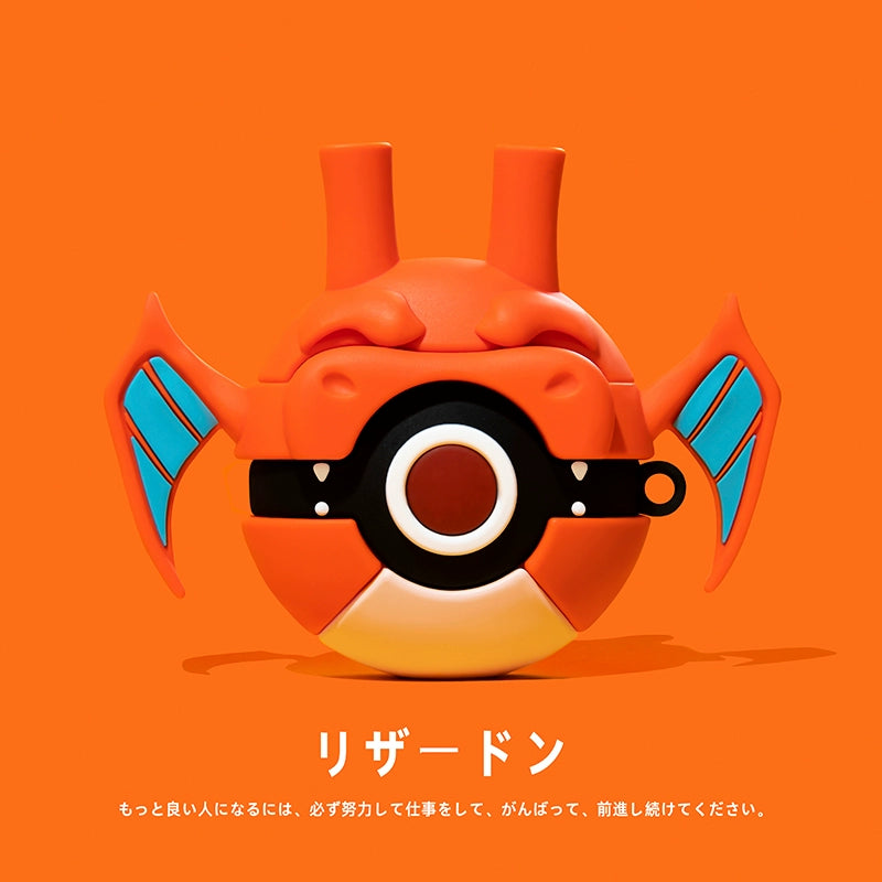 Anime Airpods Silicone Case,Cute Creature Design Airpodspro Protective Cover,Ideal Gift for Friends,PC-1297