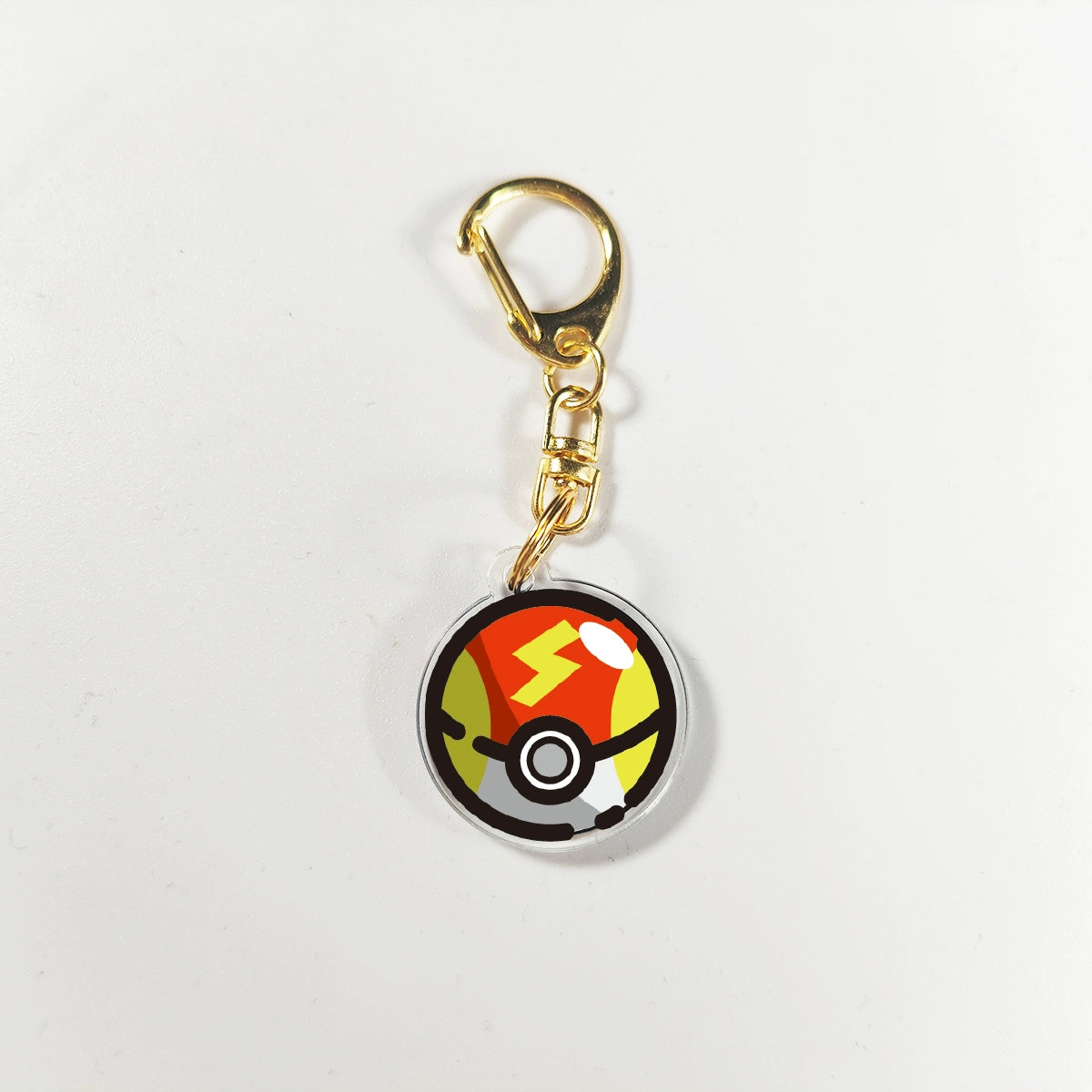 Ball Keychain - Double-Sided Acrylic DIY Cartoon Anime Creative Accessory,006
