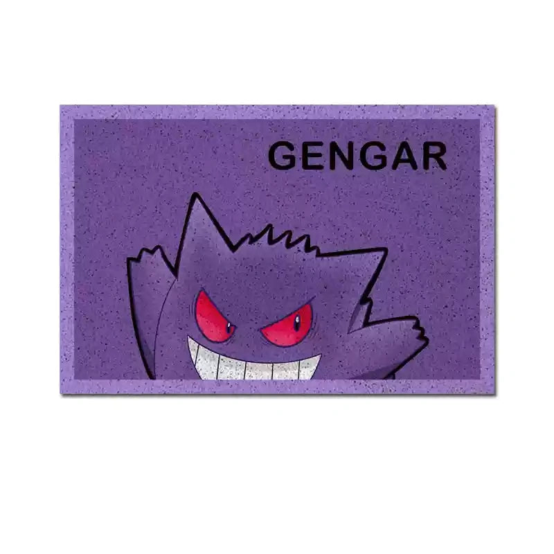 Gengar Anime Silky Loop Entrance Mat,Perfect for Fans,B-C-1088