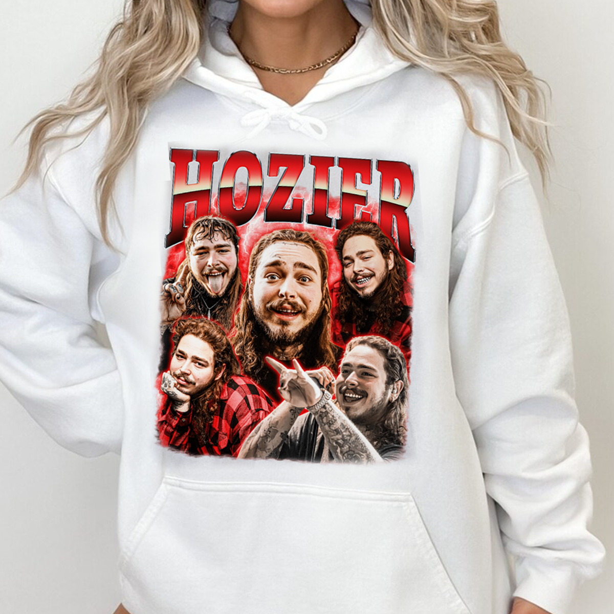 Sweat à capuche avec personnages d'horreur d'Halloween THUG LIFE, TS-C-103