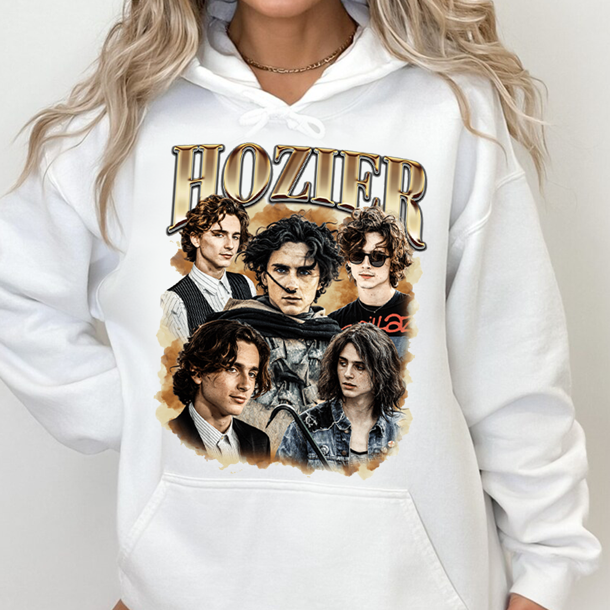 Sweat à capuche avec personnages d'horreur d'Halloween THUG LIFE, TS-C-103