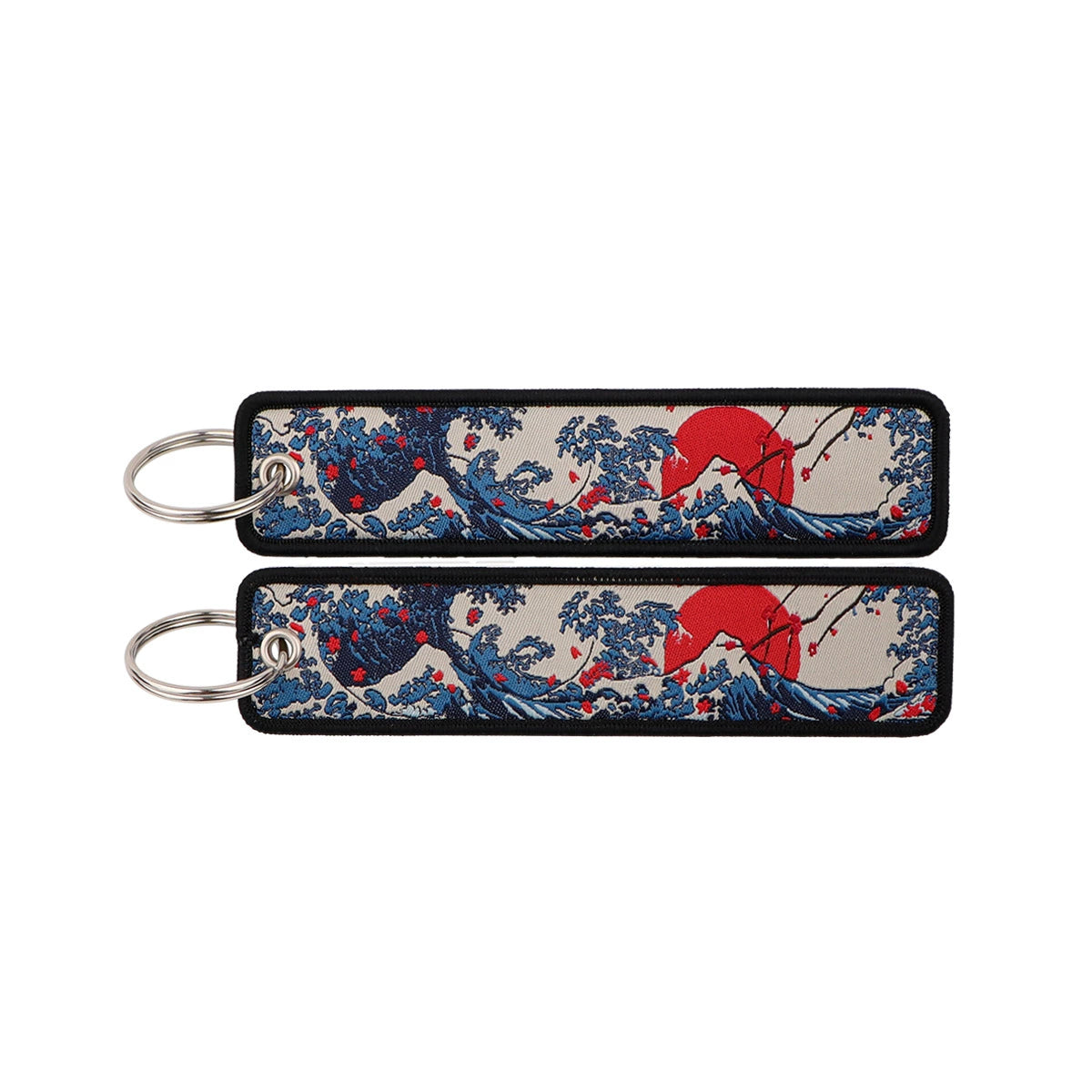 Cartoon Animal Eagle Beak Keychain Pendant,Japanese Style Wave Jacquard Keychain,Keychain with Traditional Chinese Style Lanyard Decoration,015