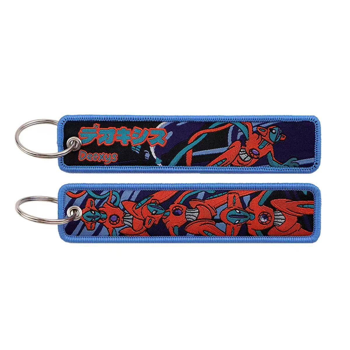 Embroidered Keychain – Cute Monster Pendant,Perfect Gift for Friends,005B