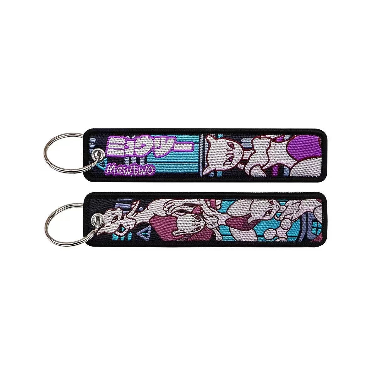 Embroidered Keychain – Cute Monster Pendant,Perfect Gift for Friends,005B