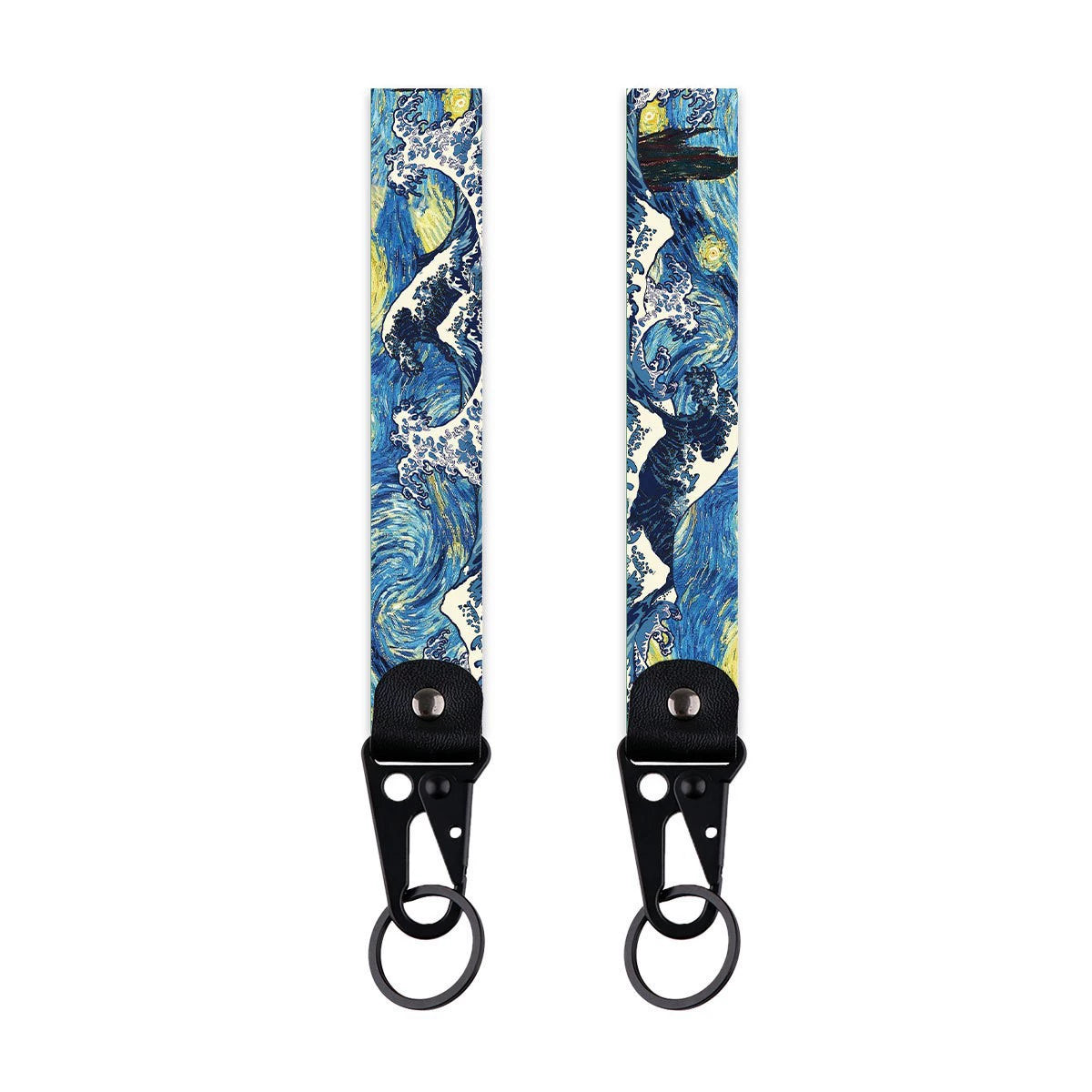 Cartoon Animal Eagle Beak Keychain Pendant,Japanese Style Wave Jacquard Keychain,Keychain with Traditional Chinese Style Lanyard Decoration,015