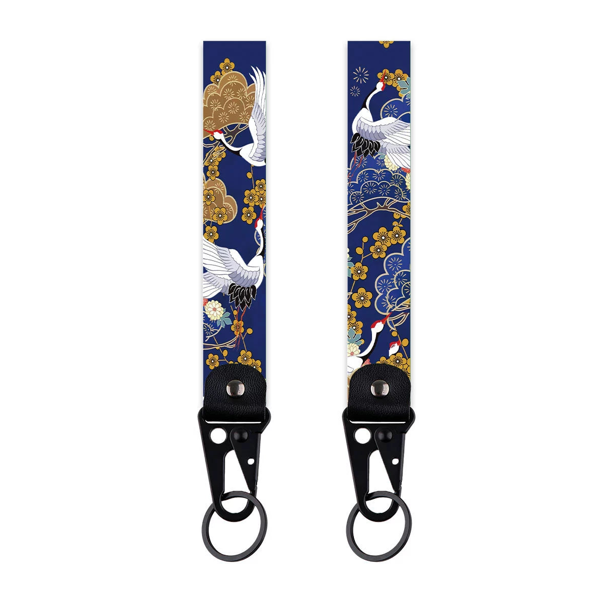 Cartoon Animal Eagle Beak Keychain Pendant,Japanese Style Wave Jacquard Keychain,Keychain with Traditional Chinese Style Lanyard Decoration,015