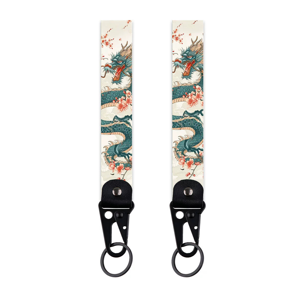 Cartoon Animal Eagle Beak Keychain Pendant,Japanese Style Wave Jacquard Keychain,Keychain with Traditional Chinese Style Lanyard Decoration,015