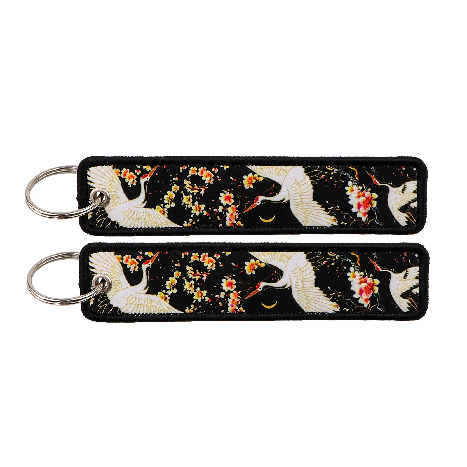 Cartoon Animal Eagle Beak Keychain Pendant,Japanese Style Wave Jacquard Keychain,Keychain with Traditional Chinese Style Lanyard Decoration,015