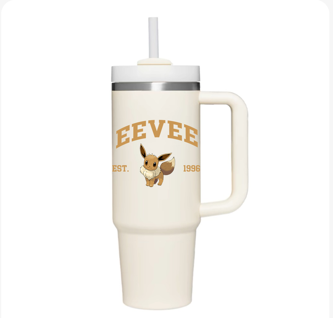 Delicate and Cute Large Capacity Creature-themed Ice Boss Stainless Tumbler,40OZ Steel Tumbler Gift for Friends and Fans