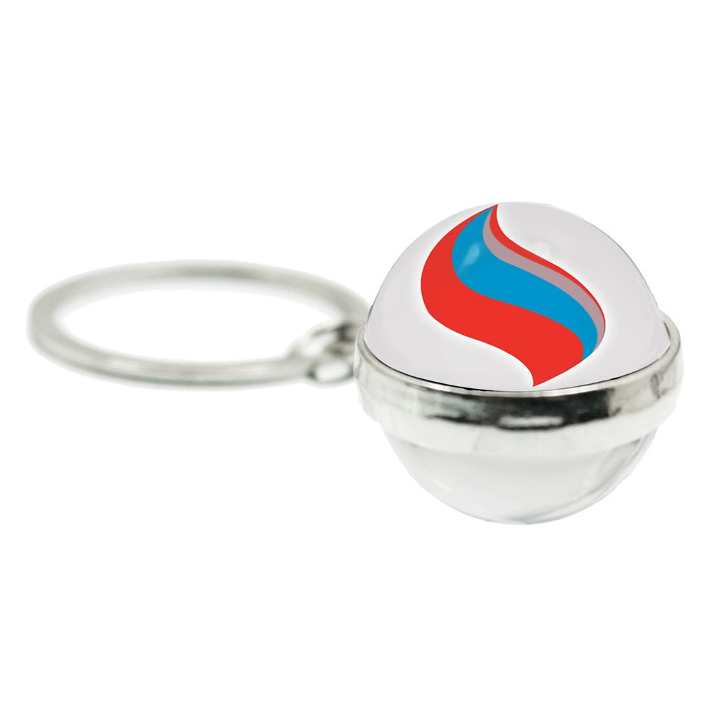 Mega Evolution 20MM Double-Sided Spherical Keychain,A Perfect Gift for Friends and Family,010