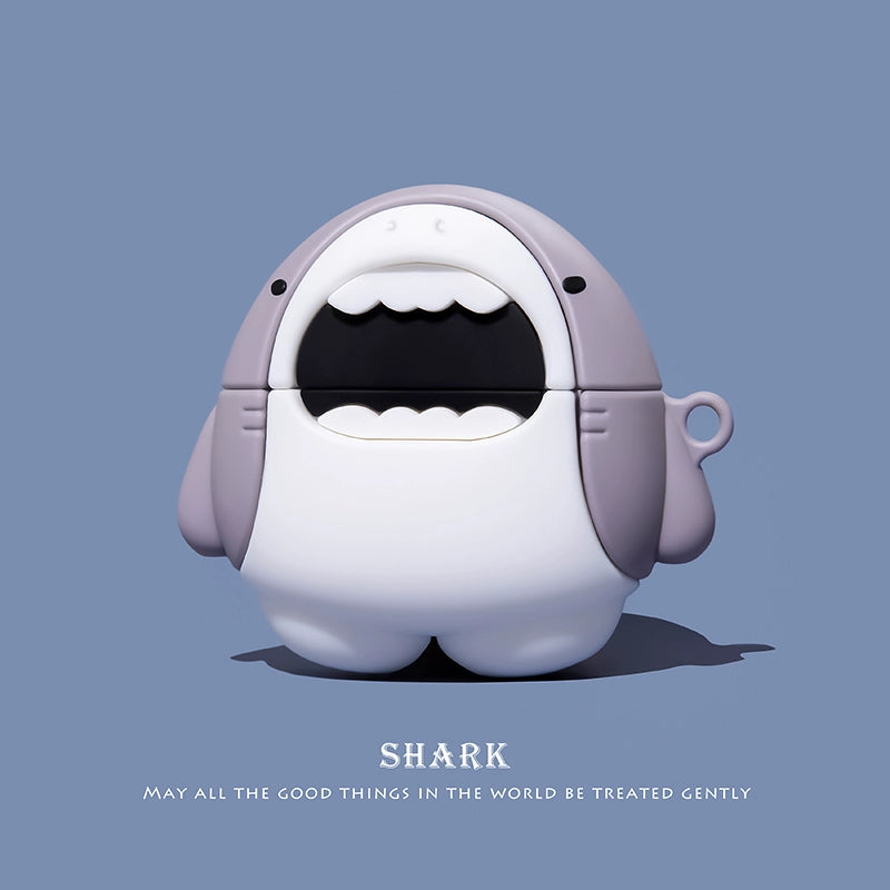 Anime Airpods Silicone Case,Cute Creature Design Airpodspro Protective Cover,Ideal Gift for Friends,PC-1297