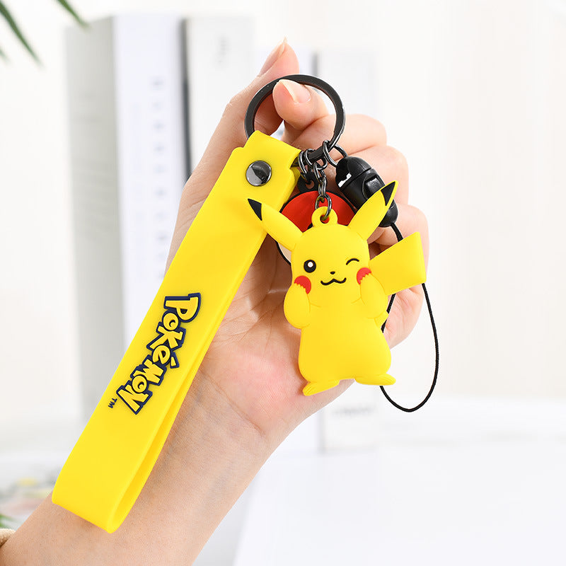 Flat PVC Keychain - Cute Anime Collectible,Perfect Gift for Fans,002