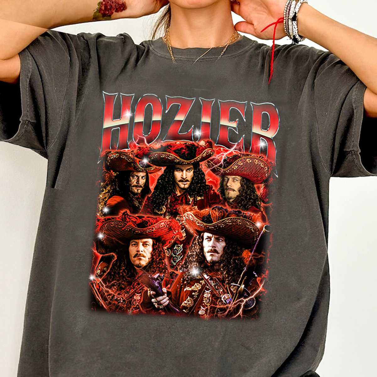 Sweat à capuche avec personnages d'horreur d'Halloween THUG LIFE, TS-C-103