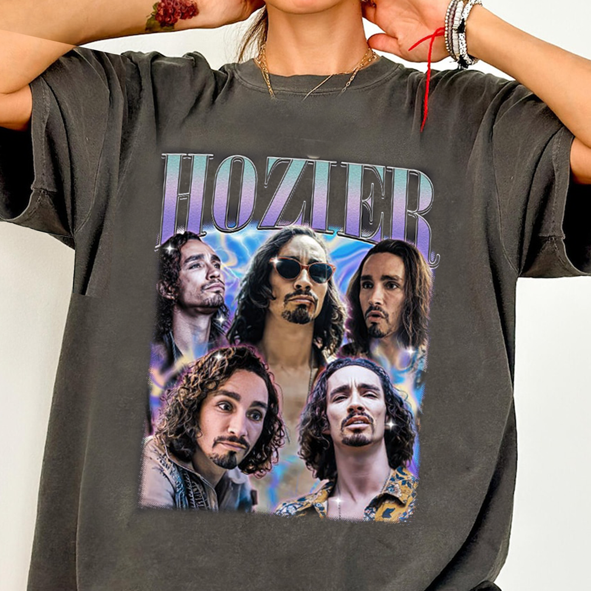 Sweat à capuche avec personnages d'horreur d'Halloween THUG LIFE, TS-C-103