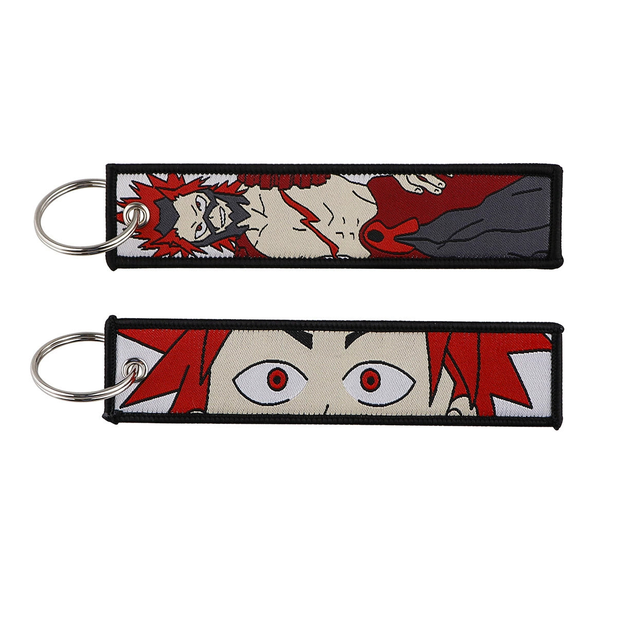 My Hero Academia Woven Keychain Lanyard – Anime Fabric Strap for School,Office & Daily Use,021