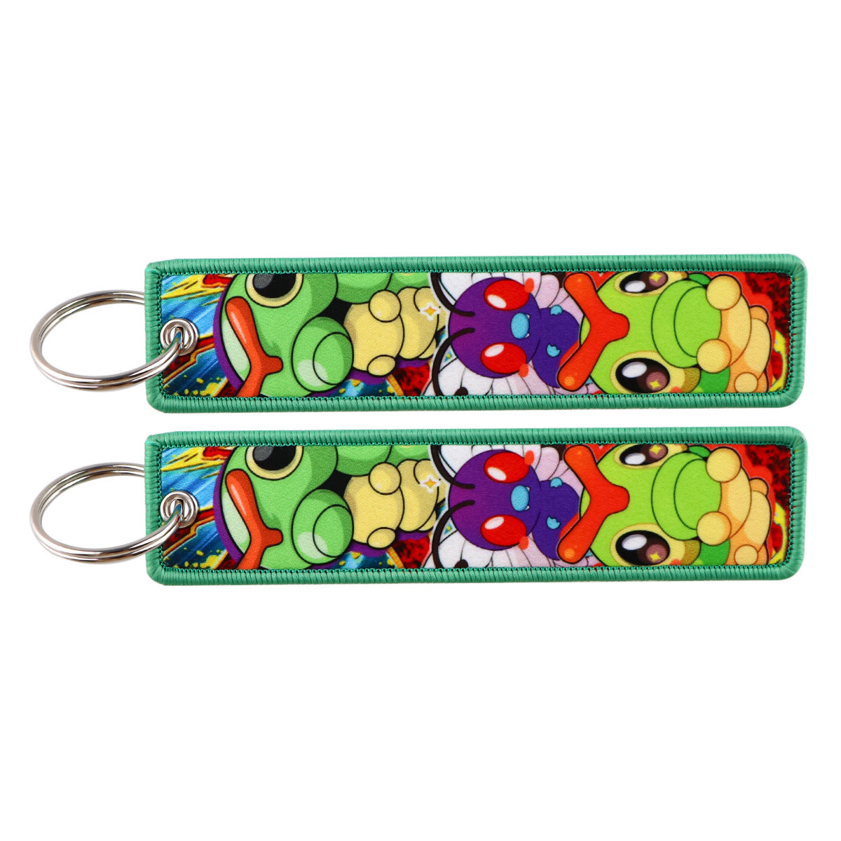 Embroidered Keychain – Cute Monster Pendant,Perfect Gift for Friends,005A