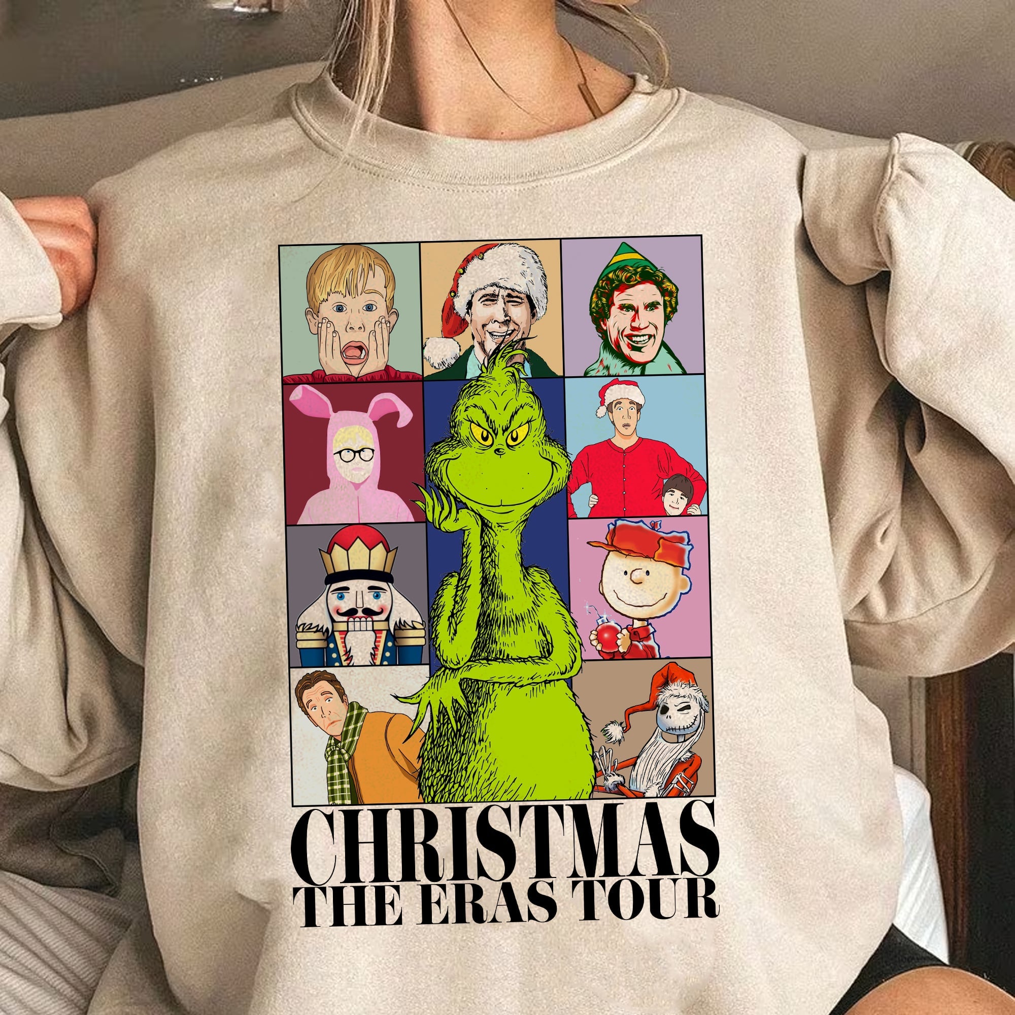 Christmas The Eras Tour T-Shirt,Crewneck,Hoodie,TS-C-254