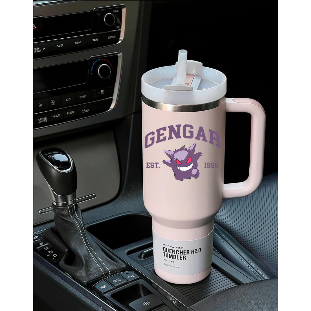 Delicate and Cute Large Capacity Creature-themed Ice Boss Stainless Tumbler,40OZ Steel Tumbler Gift for Friends and Fans