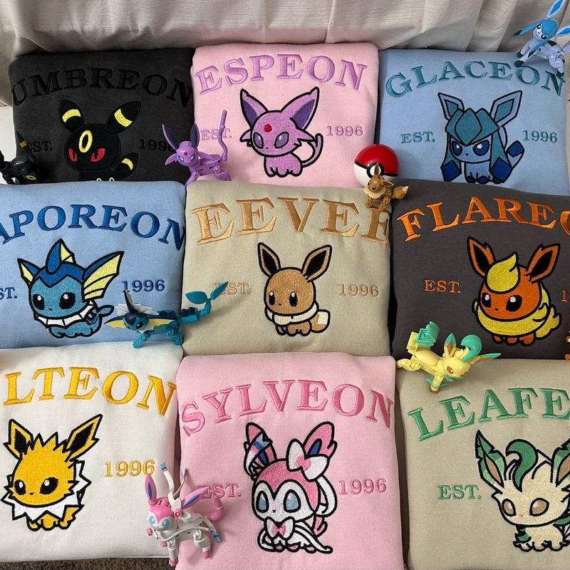 Pokémon Embroidered