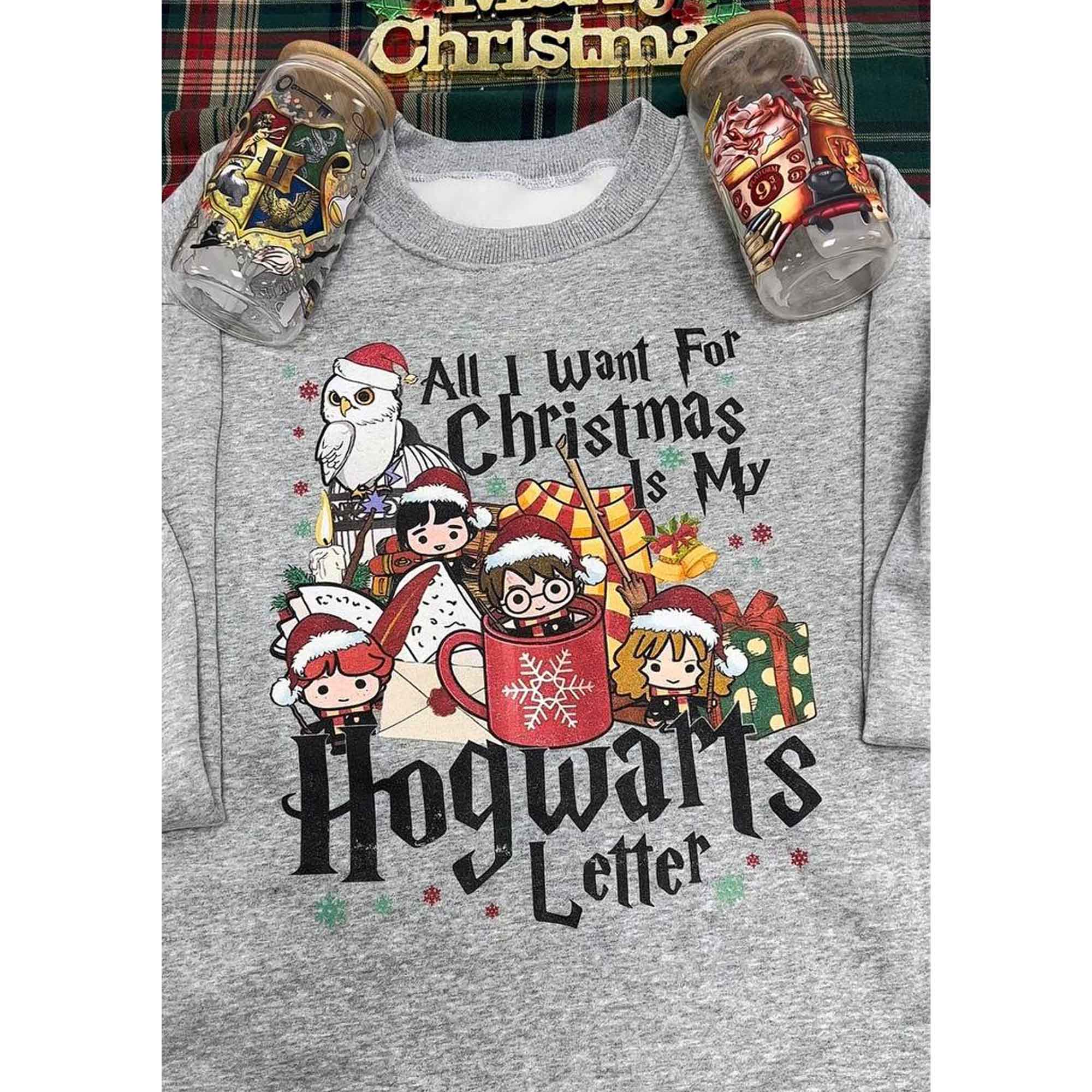 All I Want For Christmas Is My Hogwarts Letter T-Shirt,Crewneck,Hoodie,TS-C-323