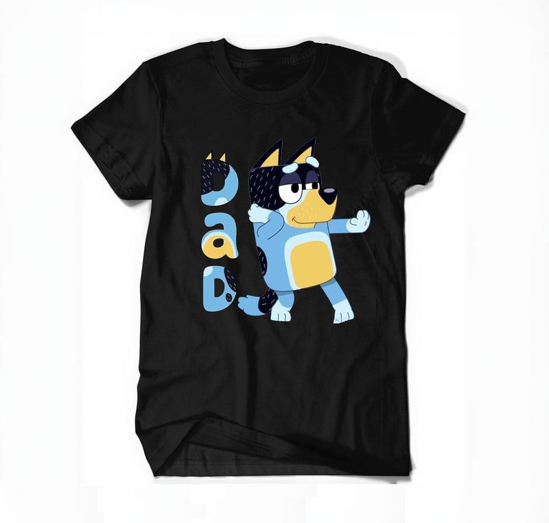 Bluey Bandit Dad Cartoon Character Family T-Shirt,Crewneck,Hoodie,TS-C-558