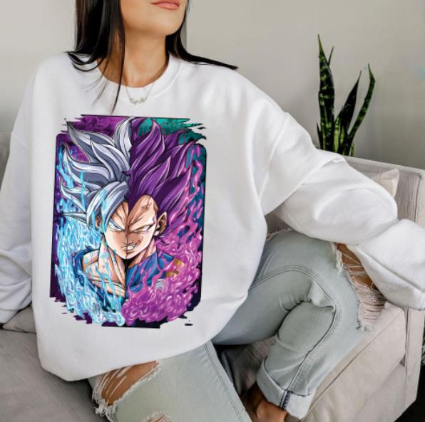 GOku And Veget4 Shirt Sweatshirt Hoodies,Dr4gonn B4lll Z Shirt,Animee Crewneck,H-C-784