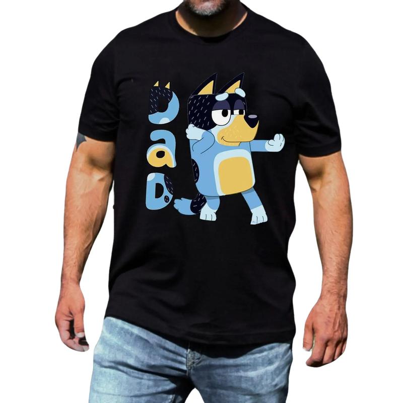 Bluey Bandit Dad Cartoon Character Family T-Shirt,Crewneck,Hoodie,TS-C-558