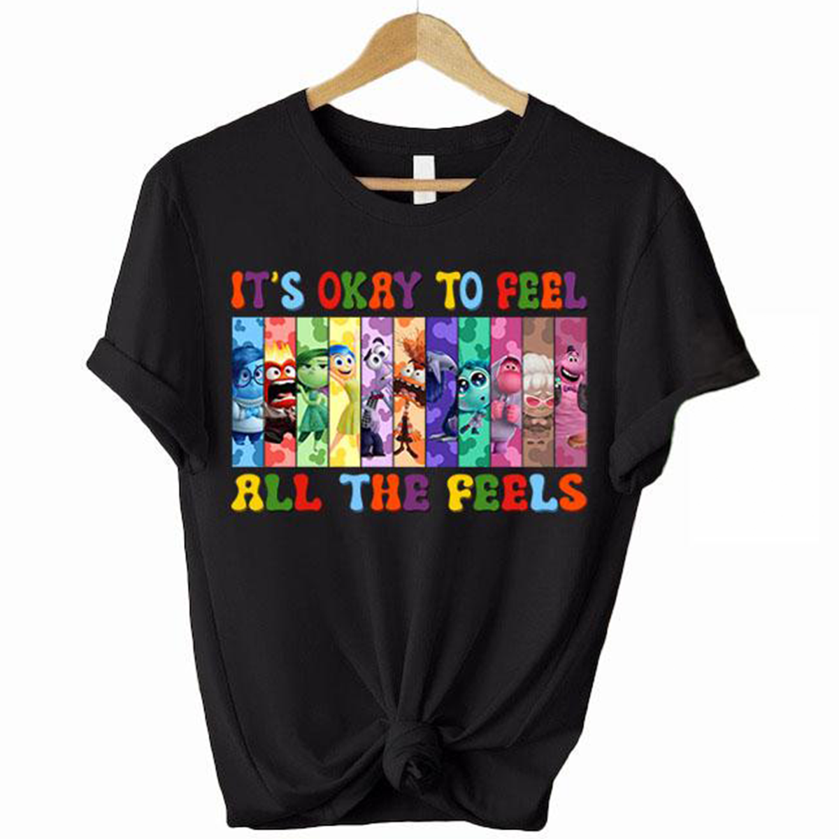 It's Okay To Feel All The Feels Emotional Support T-Shirt,Crewneck,Hoodie,TS-C-650