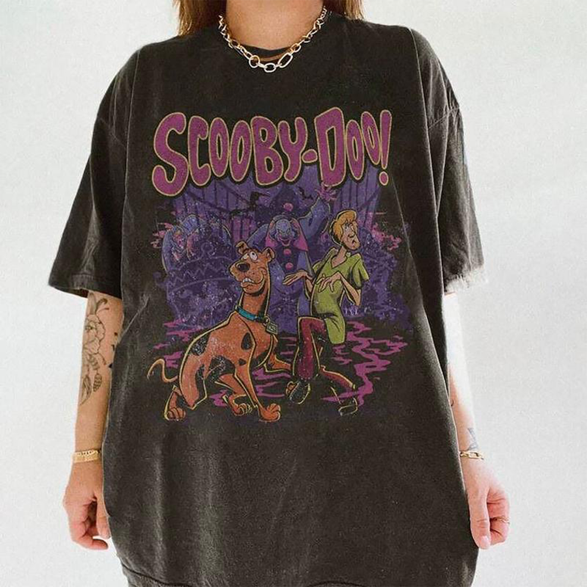 Vintage Scooby 90s Halloween Movie Monster T-Shirt,Crewneck,Hoodie,TS-C-536