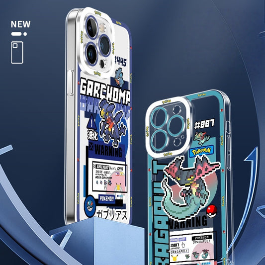 Creative Pixel Art Shockproof Anime Characters iPhone Case – Ideal Gift for Fans and Friends,PC-1224
