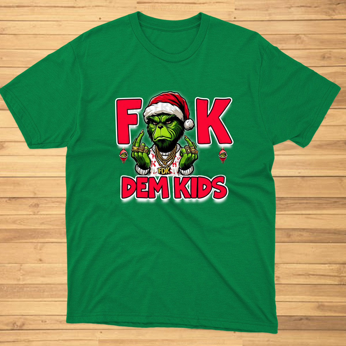 F Dem Kids Christmas Grinch T-Shirt,Crewneck,Hoodie,Gift For All,H-C-701