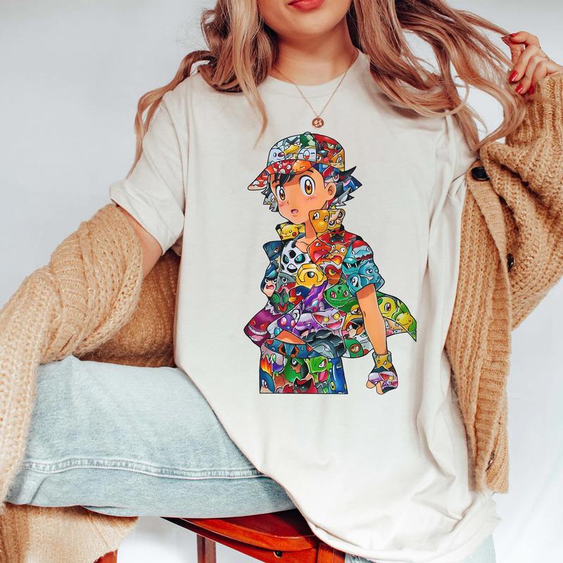 Pokémon Anime Vintage Unisex T-Shirt,Crewneck,Hoodie,TS-C-474