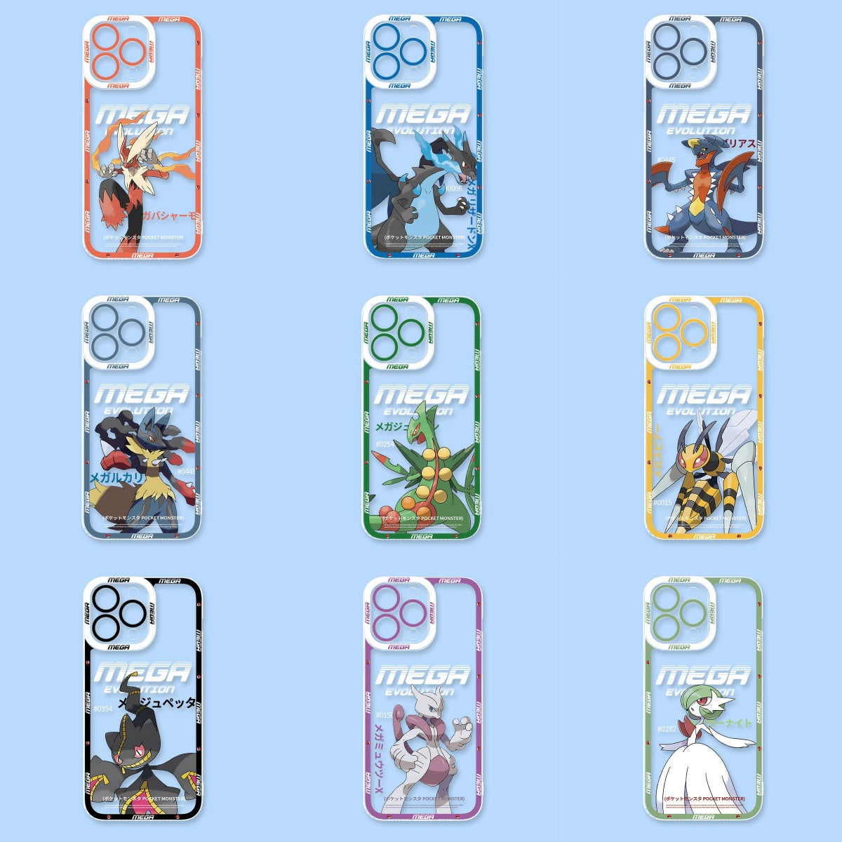Creative Pixel Art Shockproof Pokémon iPhone Case – Ideal Gift for Fans and Friends,PC-1225