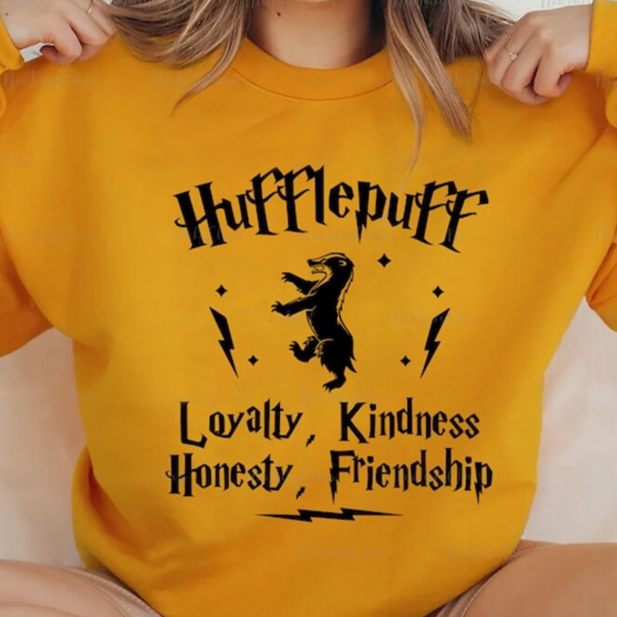 Vintage Hogwarts House Crewneck,HP Wizard School Shirt,HP Fan Gift,H-C-181