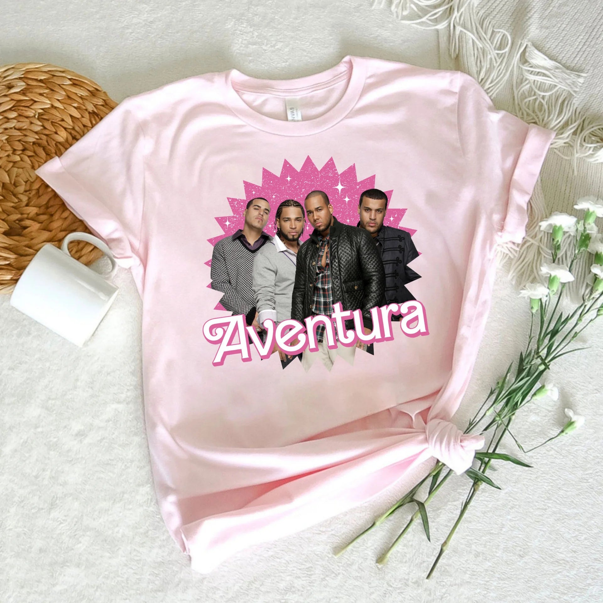 Aventura Pink T-Shirt,Crewneck,Hoodie For Gift,TS-C-429