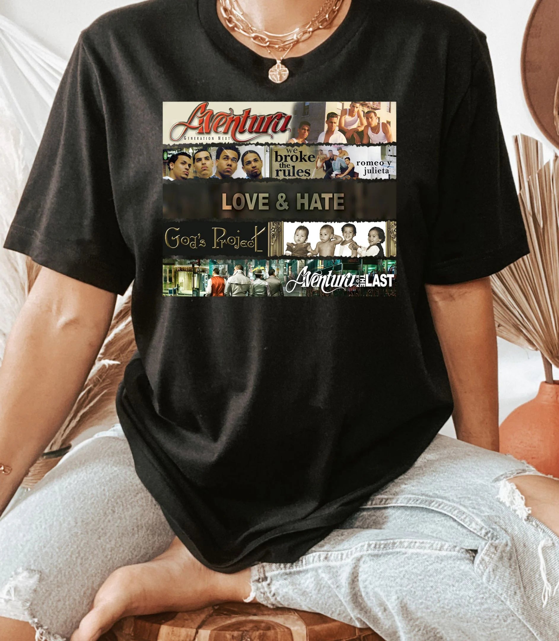 Aventura All Album T-Shirt,Crewneck,Hoodie For Gift,TS-C-433