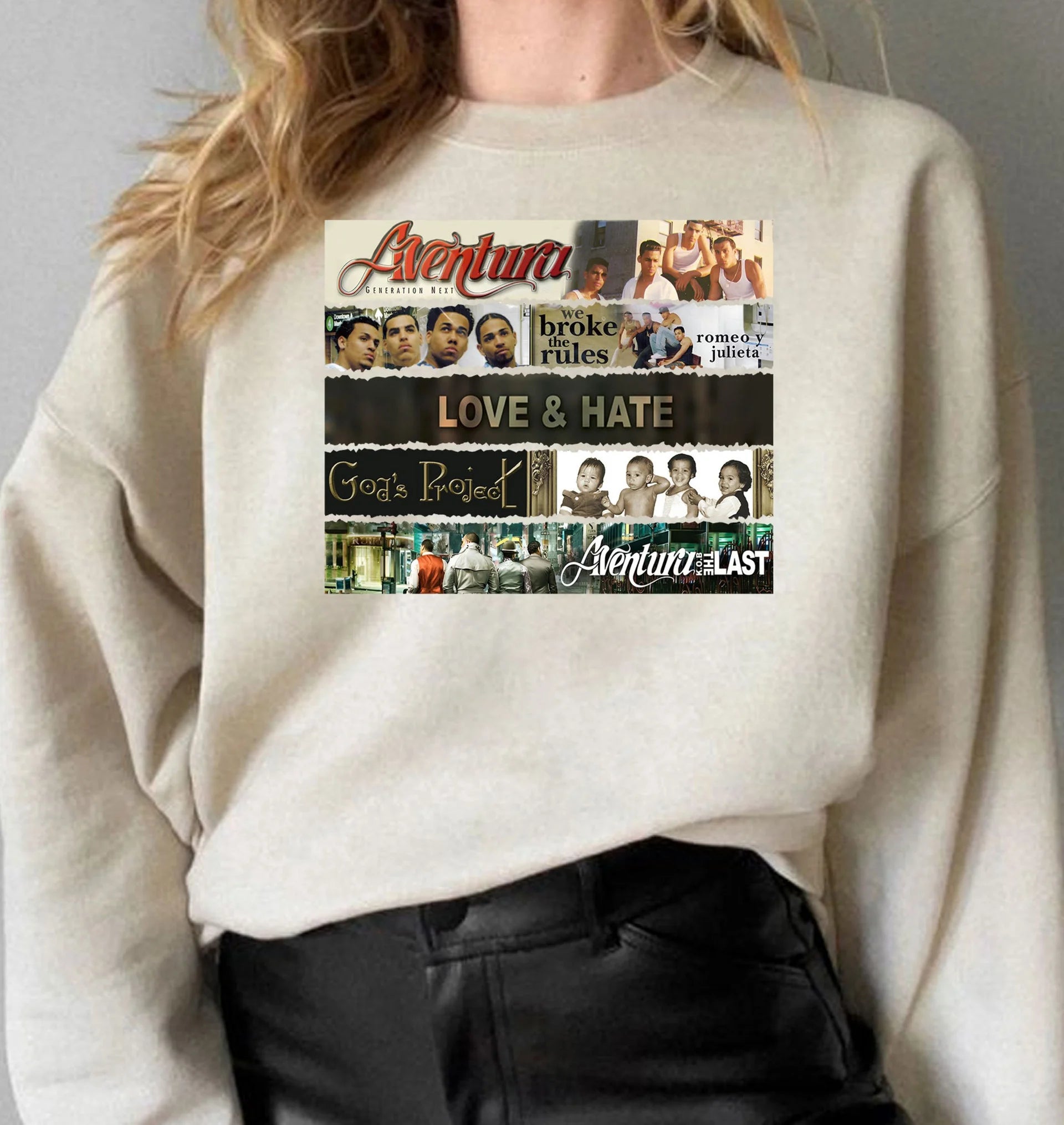 Aventura All Album T-Shirt,Crewneck,Hoodie For Gift,TS-C-433