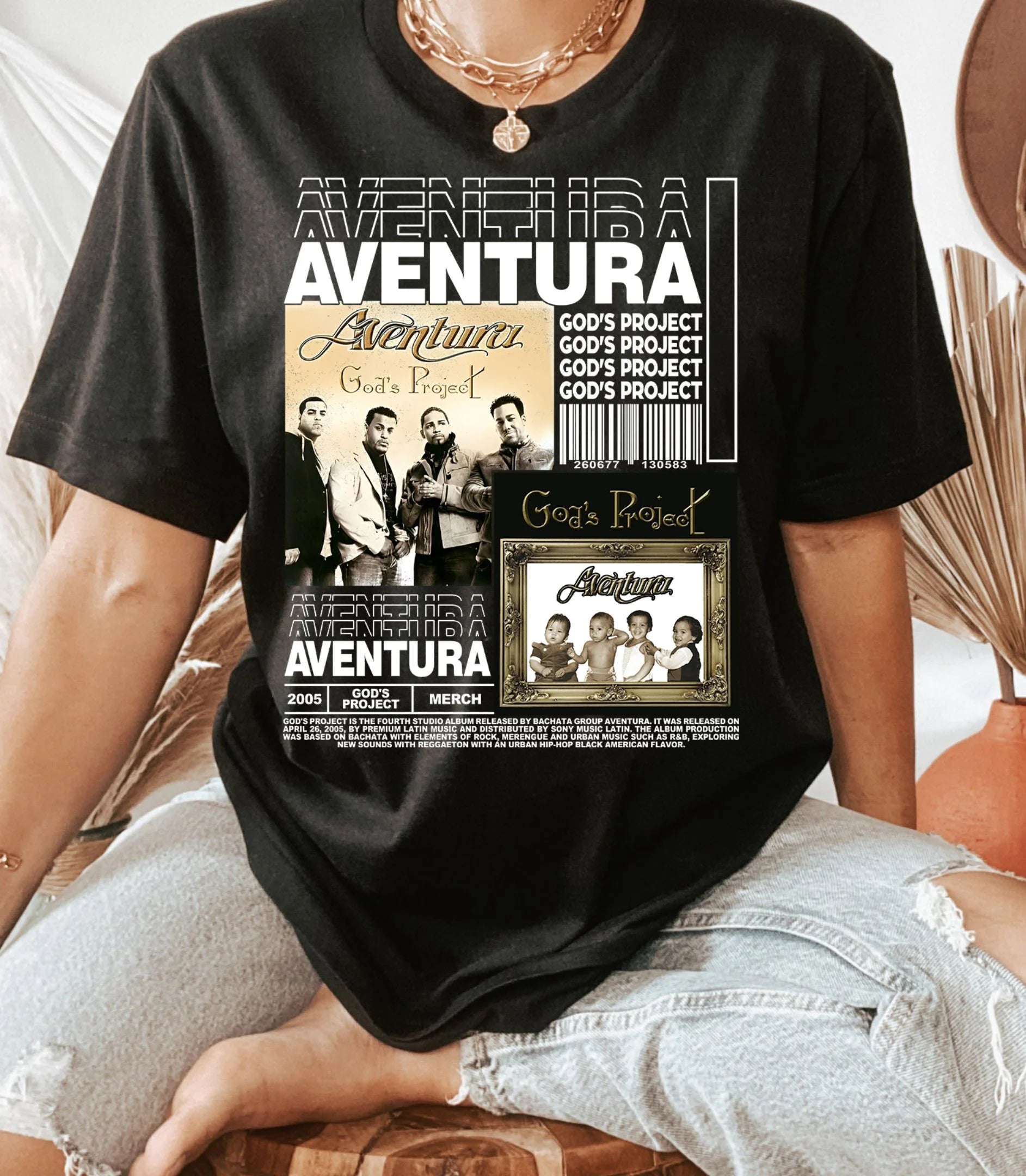 Aventura God's Project T-Shirt,Crewneck,Hoodie For Gift,TS-C-442